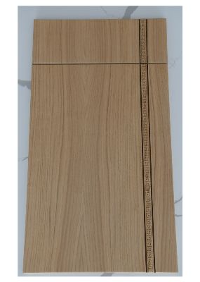 Front fornirowany z greckim dekorem